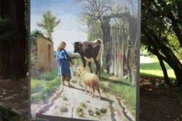 Scuola di Rivara -  Dipinti Murali